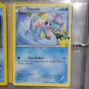 Pokemon Card Totodile